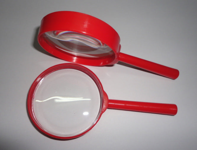 Color Hand-held Scientific Experimental Magnifying Glass