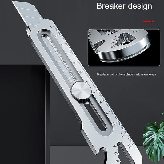 Stainless Steel Art Knife 18mm Large Cutter Paper Cutting Wallpaper