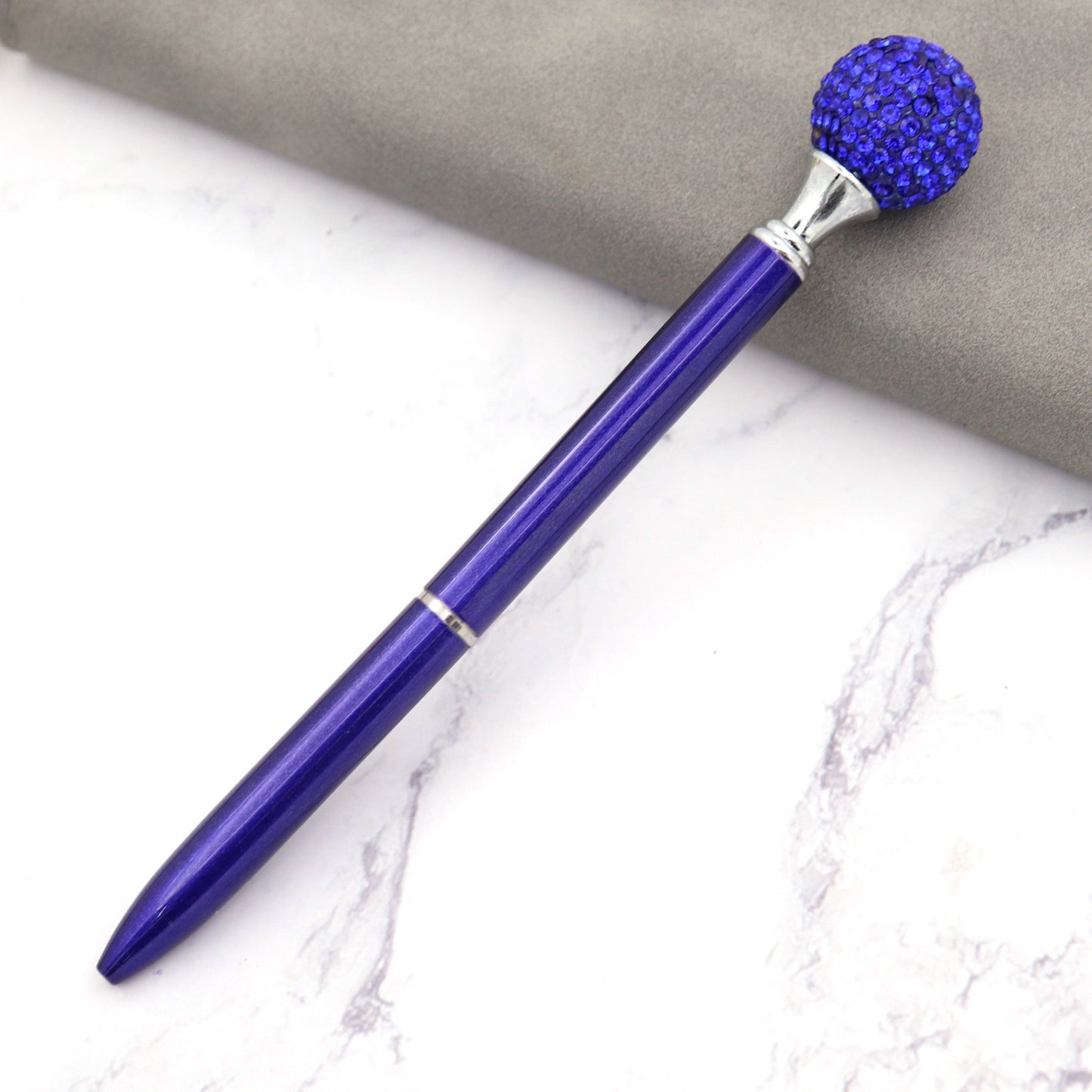 Multicolor Diamond Ball Ballpoint Pen Office Gift Pen Rotating Metal Ballpoint Pen