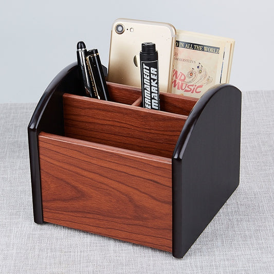 Wooden Desktop Storage Box Creative Home